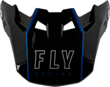 Fly Racing 73-47120S Formula Carbon Tracer Visor Blue/Black Yl/Sm