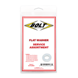 Bolt Sv-Flwsh Flat Washer Assortment 120 Piece Kit
