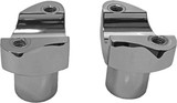 Harddrive H57-6076Cf-2 H-Bar Risers 2" Straight Chrome