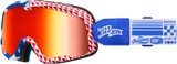 100% 50000-00023 Barstow Goggle Artist Series 123 Klan Mirror Red Lens