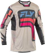 Fly Racing Lite Vice Jersey Light Grey/Pink/Coral 2X 378-7242X