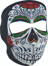 Zan Wnfm413 Neoprene Full Mask Muerte Skull