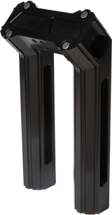 Hofmann Designs Hdb-1013B H/D Billet Risers 8" Black Kickback