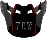 Fly Racing 73-47123L Formula Carbon Tracer Visor Red/Black Xl/2X