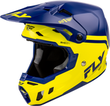 Fly Racing 73-4348S Formula Cc Objective Helmet Navy/Yellow Sm