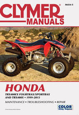 Clymer Cm4545 Repair Manual Hon Trx400Ex