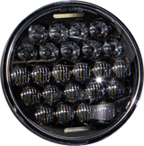 Harddrive 820-0364 Led Headlight 5.75" 75W Black 3500/2000 Lumens