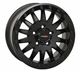 System 3 15S3-8544 Sb8 Wheel 15X7 5+2 (+38Mm) 5/4.5 Matte Black