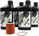 Klotz Ku-105 Sidexside Oil Change Kit 10W50 /W Oil Filter Can