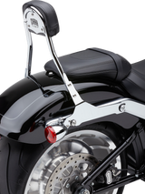 Cobra 602-2007 Detachable Backrest Round Chrome Flfb/S Fxbr/S 18-22