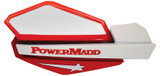Powermadd Star Series Handguards Red/White 34222 Powermadd Star Series Handguards Red/White 34222