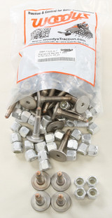 Woodys Signature Series Stainless Steel Studs 1.325" 48/Pk Ssp-1325-S Woodys Signature Series Stainless Steel Studs 1.325" 48/Pk Ssp-1325-S