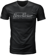 Harddrive 800-02023X Harddrive Tee Black/Grey 3X
