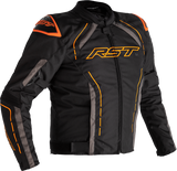 Rst S1 Ce Jacket Blk/Gry/Neon Org Textile 2Xl 102559Org-48 Rst S1 Ce Jacket Blk/Gry/Neon Org Textile 2Xl 102559Org-48