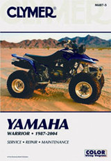 Clymer Cm4875 Repair Manual Yam Yfm350 Warrior