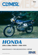 Clymer Cm322 Repair Manual Hon 250-350Cc Twin