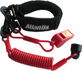 Atlantis A8123Pfw Pro Floating Wrist Lanyard Red