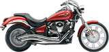 Cobra 4218 Speedster Swept F/S Chrome Kaw Vn900 06-19
