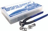 Motion Pro 12-0083 Stepless Clamp Fuel Line Fittings Kit 80/Pc