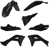 Acerbis 2983560001 Plastic Kit Kaw Black