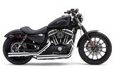 Cobra 6081 3" Rpt Slip-Ons Chrome Sportster 14-22