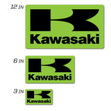 D-Cor 40-20-109 Kawasaki Icon Decal 6" Squared
