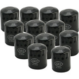 S&S Cycle Oil Filters - Black - 12-Pack 310-0241 S&S Cycle Oil Filters - Black - 12-Pack 310-0241