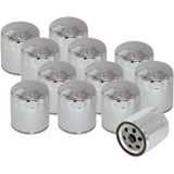 S&S Cycle Oil Filters - Chrome - 12-Pack 310-0240 S&S Cycle Oil Filters - Chrome - 12-Pack 310-0240
