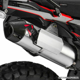 Zeta Ze52-2909 Silencer Heat Guard Silver