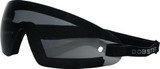 Bobster Bw201 Wrap Around Sunglasses Black W/Smoke Lens