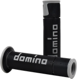 Domino Racing A45041C5240B7-0 A450 Road Racing Grips Black/Grey Pair