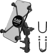 Ram X-Grip Large Phone Mount W/Brake/Clutch Res Base Short Ram-B-174-A-Un10U Ram X-Grip Large Phone Mount W/Brake/Clutch Res Base Short Ram-B-174-A-Un10U