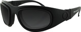 Bobster Bssa201Ac Sport & Street Ii Sunglasses Black W/3 Lenses