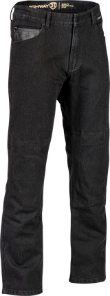 Highway 21 489-12242 Stronghold Jeans Black Sz 42