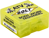 Bolt Yam-8806Bla Body Work Fastener Kit Atv