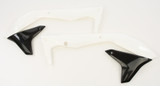 Acerbis 2449691035 Radiator Shrouds White/Black