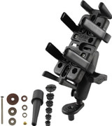 Ram Fork Stem Mount W/Finger Grip Phone/Radio Holder Ram-B-176-Un4 Ram Fork Stem Mount W/Finger Grip Phone/Radio Holder Ram-B-176-Un4