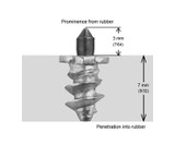 Igrip 1/4"-6Mm Shoulder Screw Studs Qty 200 Ss-06200R