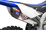 Yoshimura 231020S320 Rs-12 Hdr/Canister/End Cap Exhaust System Ss-Al-Cf