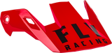 Fly Racing 73-91159 Rayce Helmet Visor Red/Black Xl