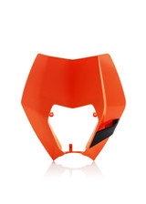 Acerbis 2732060237 Front Headlight Mask Orange