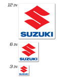 D-Cor 40-40-109 Suzuki Icon Decal 6" Squared Suzuki Icon Decal 6" Squared
