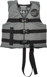 Fly Racing 221-30323 Child Flotation Vest Grey/Black