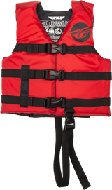Fly Racing 221-30322 Child Flotation Vest Red/Black