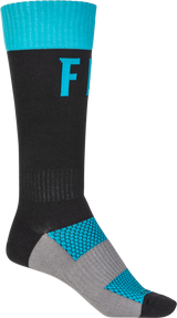 Fly Racing 350-0531S Mx Pro Socks Blue/Black Sm/Md