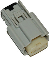 Namz Custom Cycle 3-Pin Female Connector Grey Hd72514-07Gy Fl Models 07-Up Nm-33471-0302