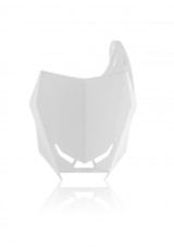 Acerbis 2686480002 Front Number Plate White