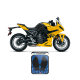 Stompgrip 55-10-0210B Tank Pad Kit Volcano Black Suz