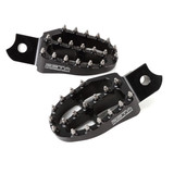 Zeta Ze93-1220 Aluminum Footpegs Black