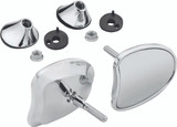 Harddrive Tapered Fairing Mirrors Chrome 270332
